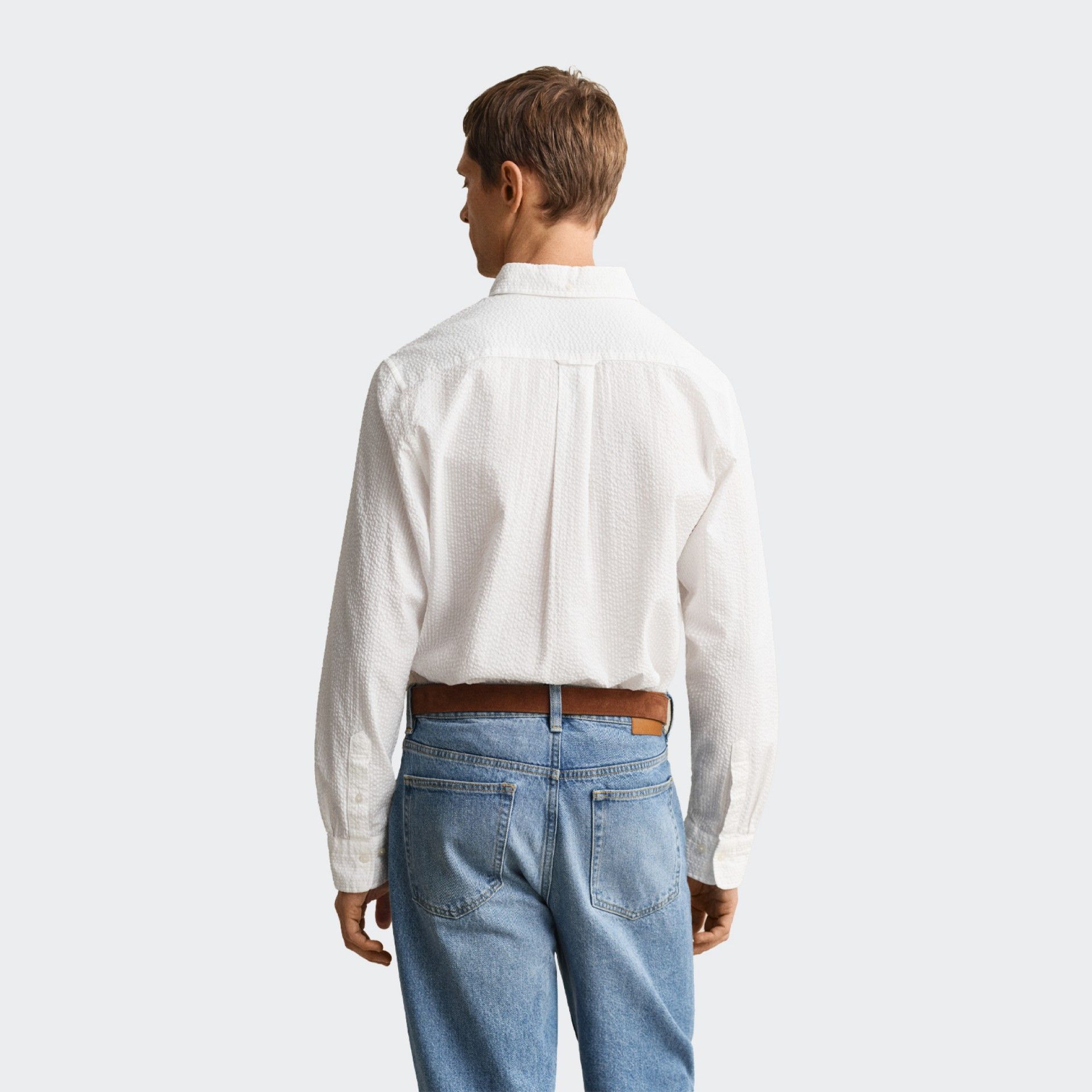 Camisa Gant Regular Seersucker
