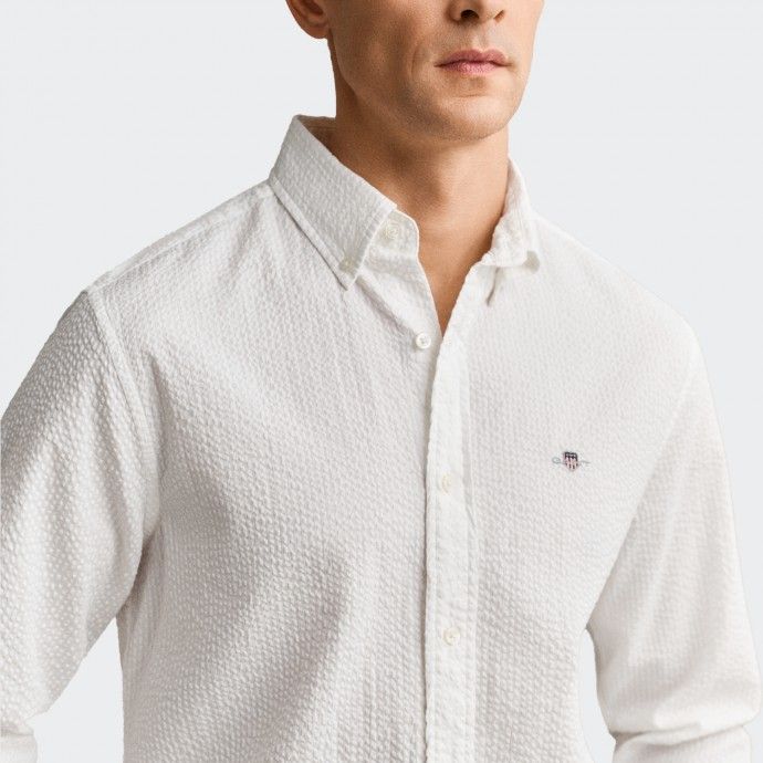 Camisa Gant Regular Seersucker