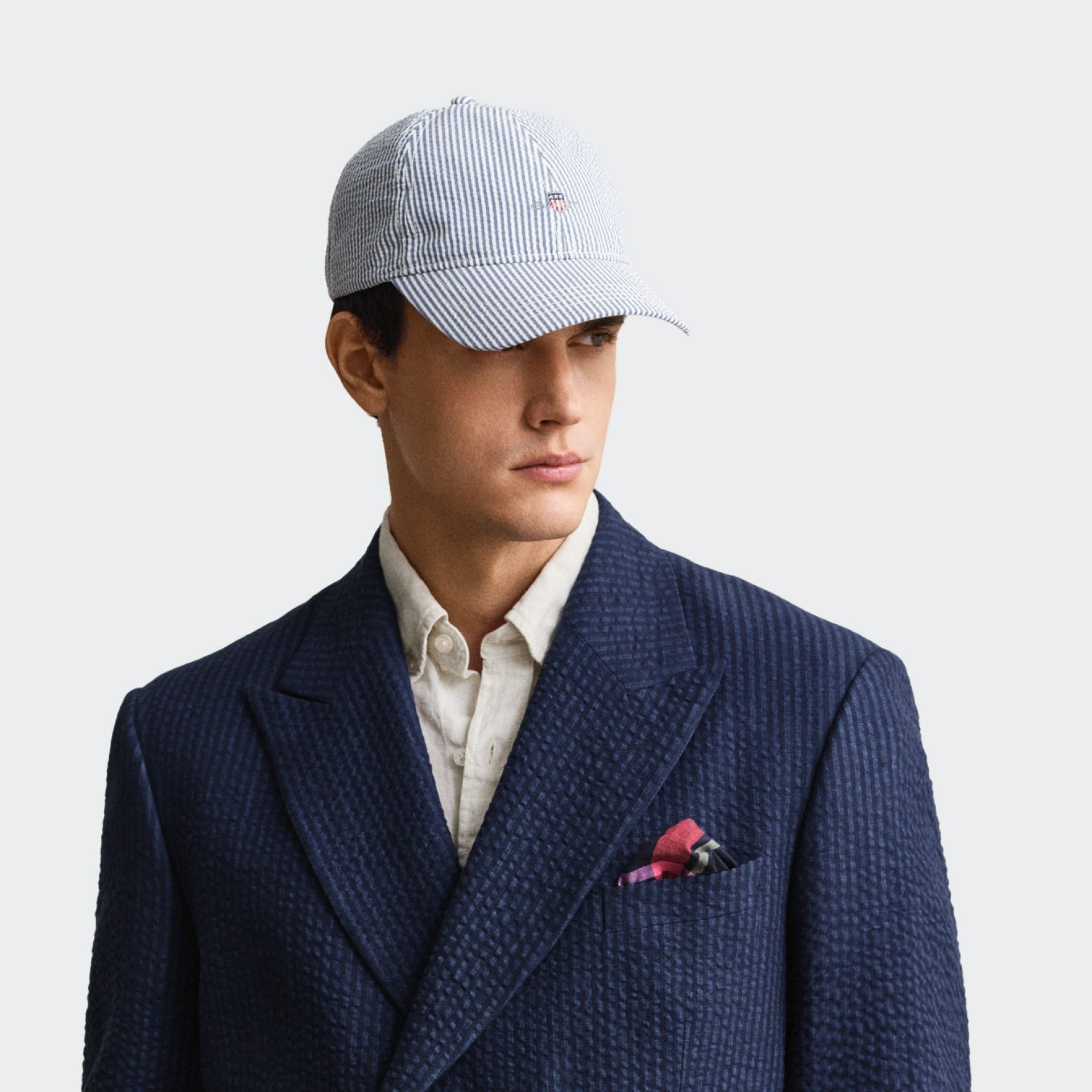 Gorra Gant Seersucker