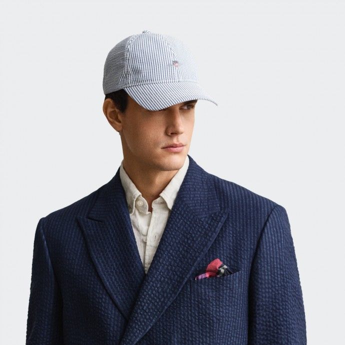 Gorra Gant Seersucker