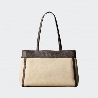 Bolso bandolera Calvin Klein Cotton Canvas Tote Bag