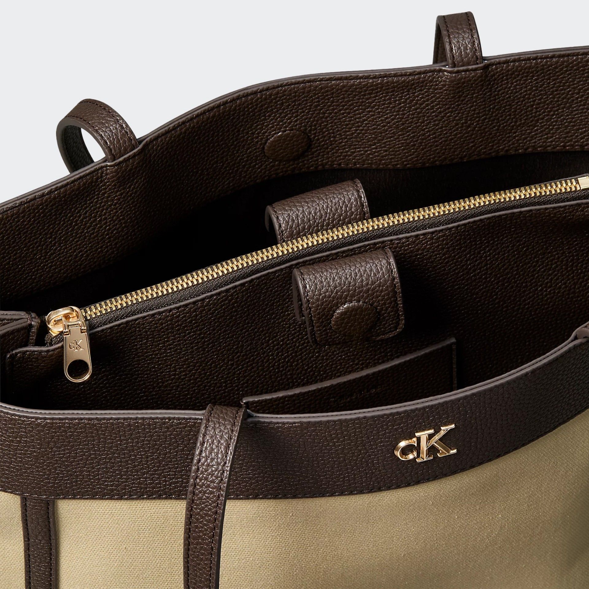 Bolso bandolera Calvin Klein Cotton Canvas Tote Bag