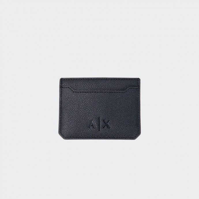 Armani Exchange Leather Card Holder
