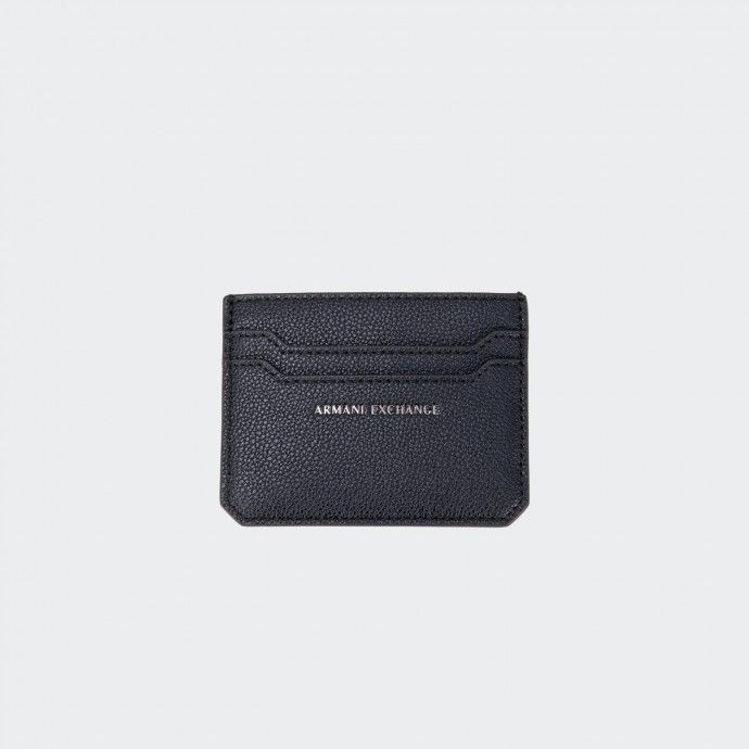 Armani Exchange Leather Card Holder
