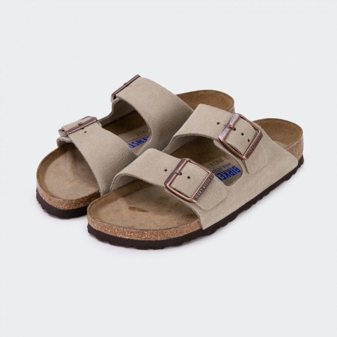 Chinelo Birkenstock Arizona SFFB Taupe
