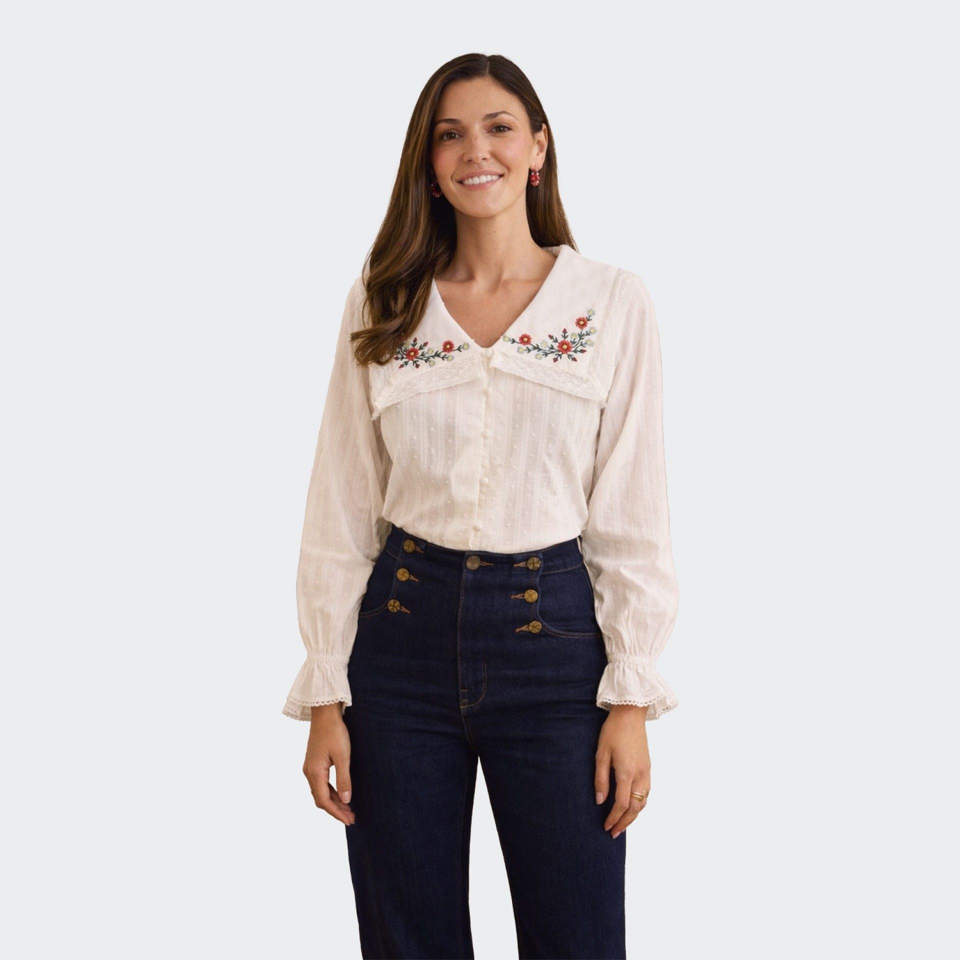 Lyere Polin Et Moi Collared Shirt