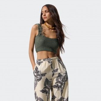 Crop top en maille BSB
