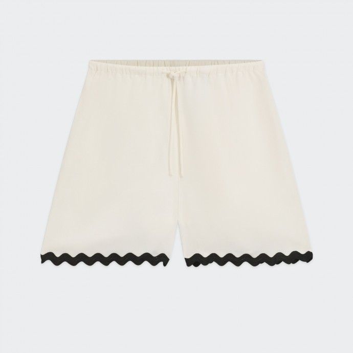 Pantalones cortos de lino Hugo