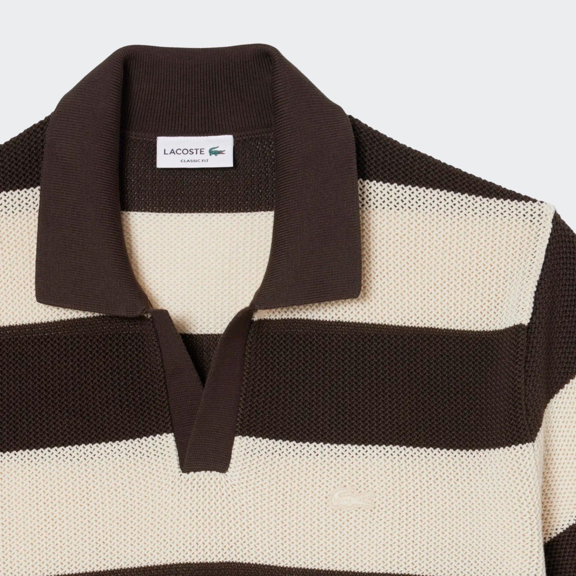 Lacoste knitted polo shirt