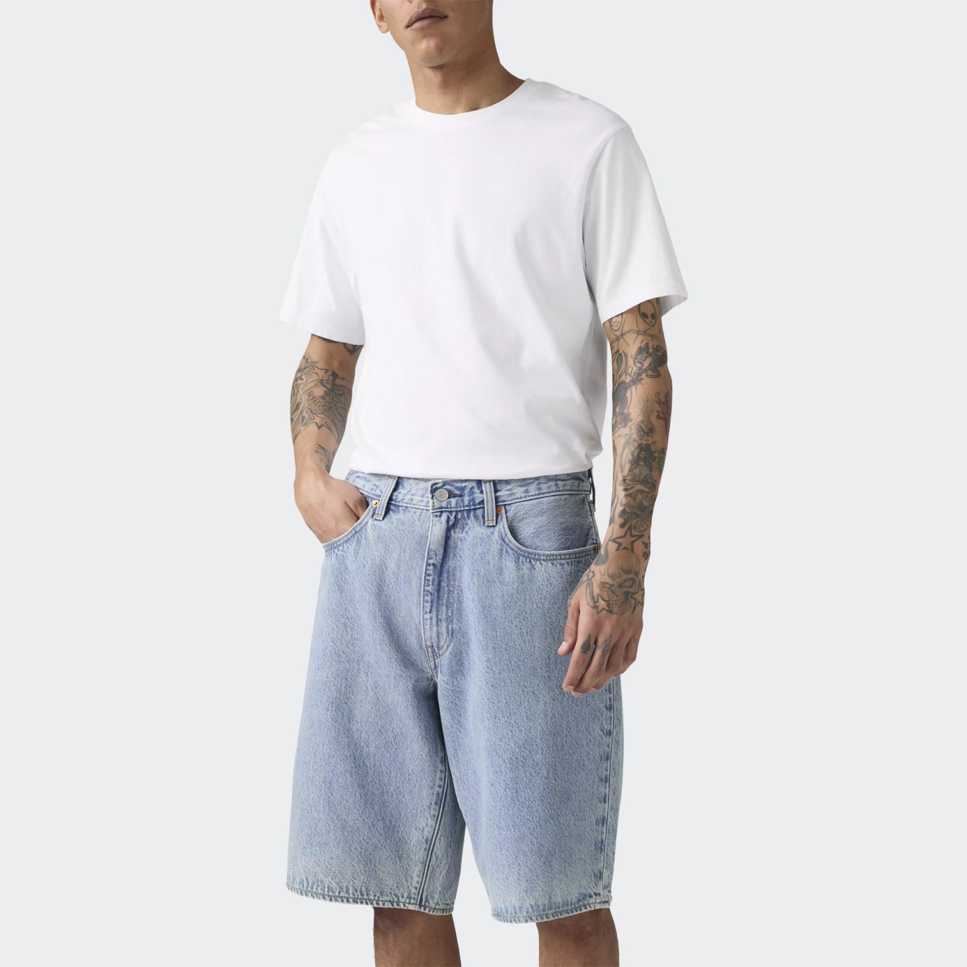 Short en jean Levi's 478 Baggy Shorts My Pockets Full
