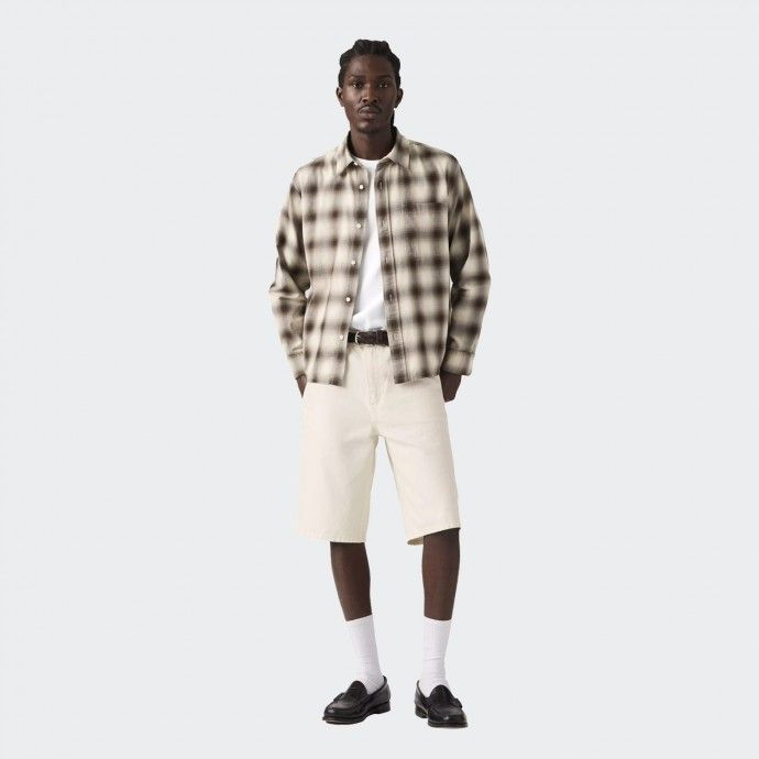 Calções Levis 469 Loose Shorts Ecru Bone