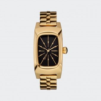 Nixon Frankie Mid Century Gold and Black Watch