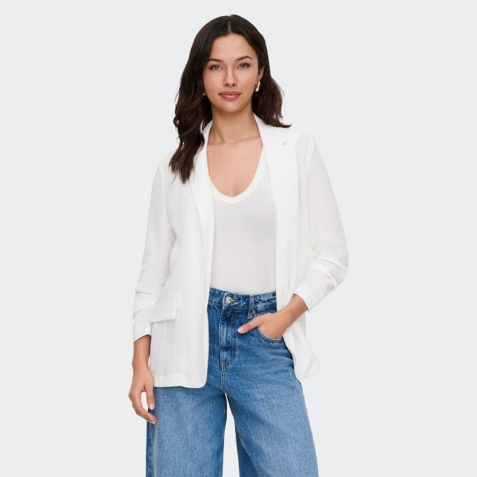 Blazer de lino de Only