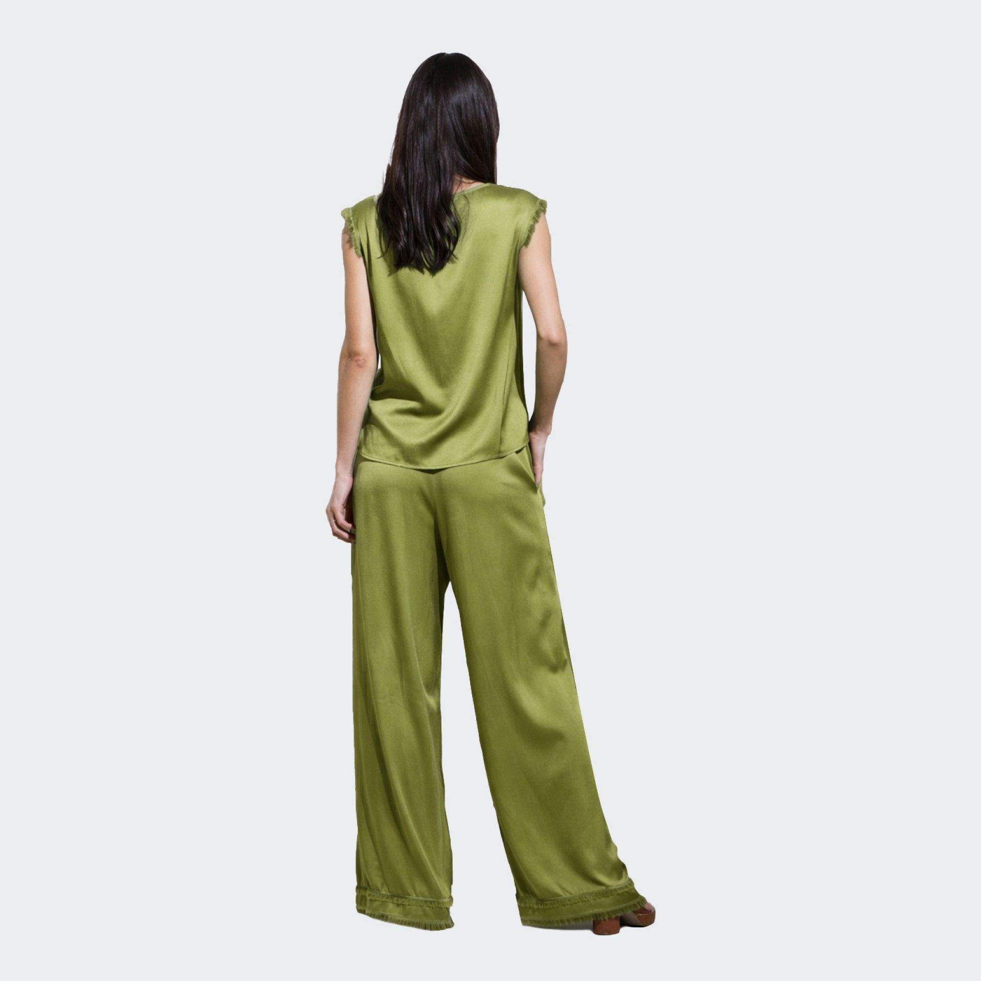 Pantalones satinados Goa Goa