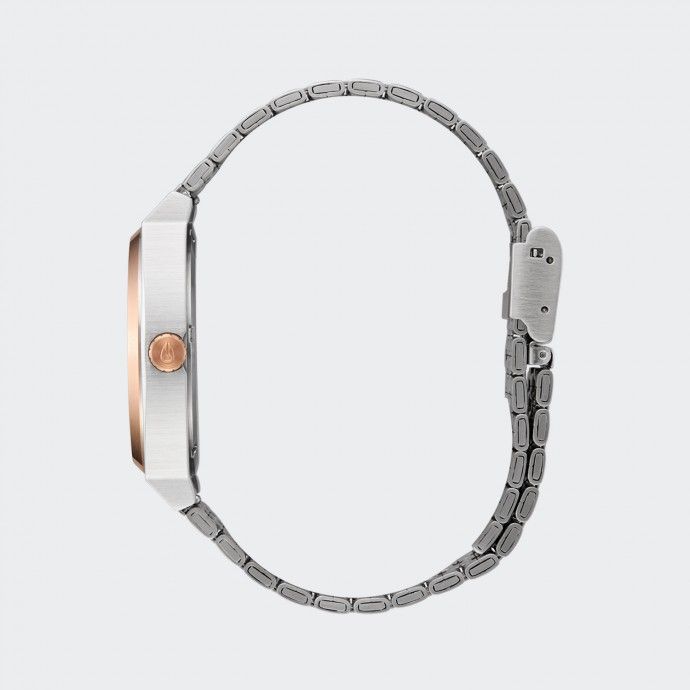 Nixon Time Teller Silver Watch