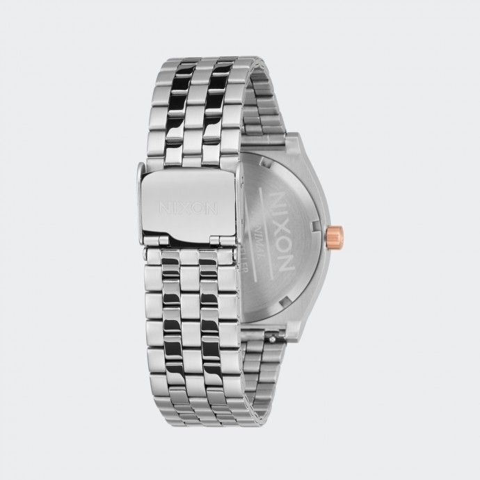 Nixon Time Teller Silver Watch