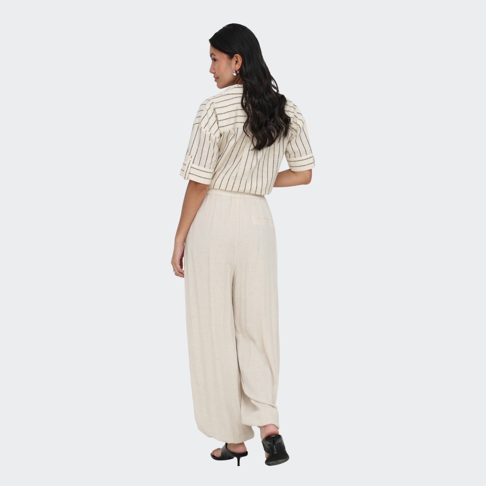 Pantalon en lin Only