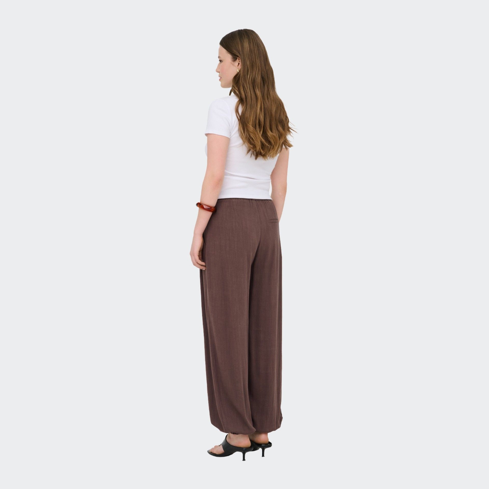 Pantalon en lin Only
