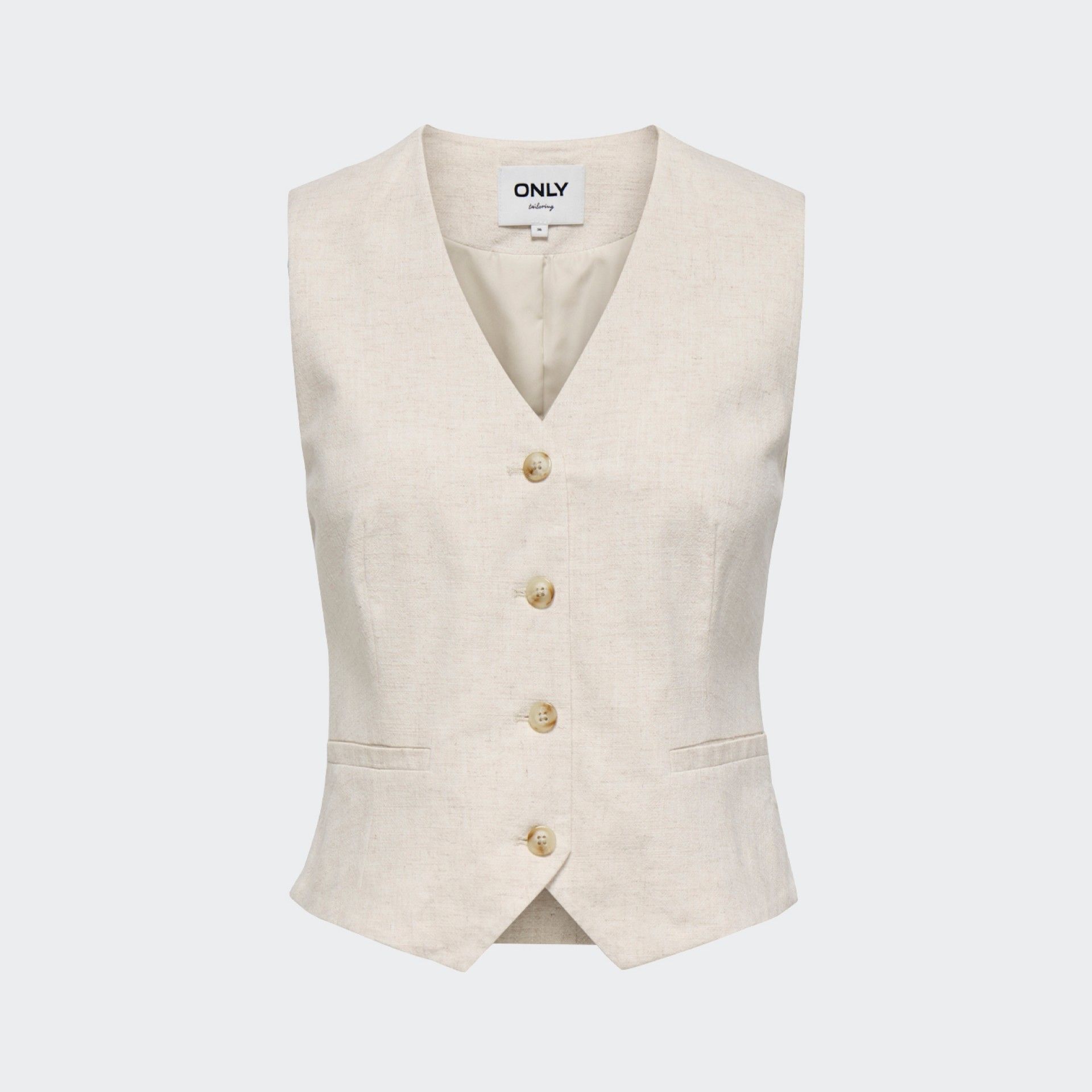 Only Linen Waistcoat