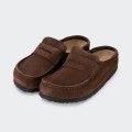 Birkenstock Naples Wrapped Suede Clogs