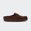 Birkenstock Naples Wrapped Suede Clogs