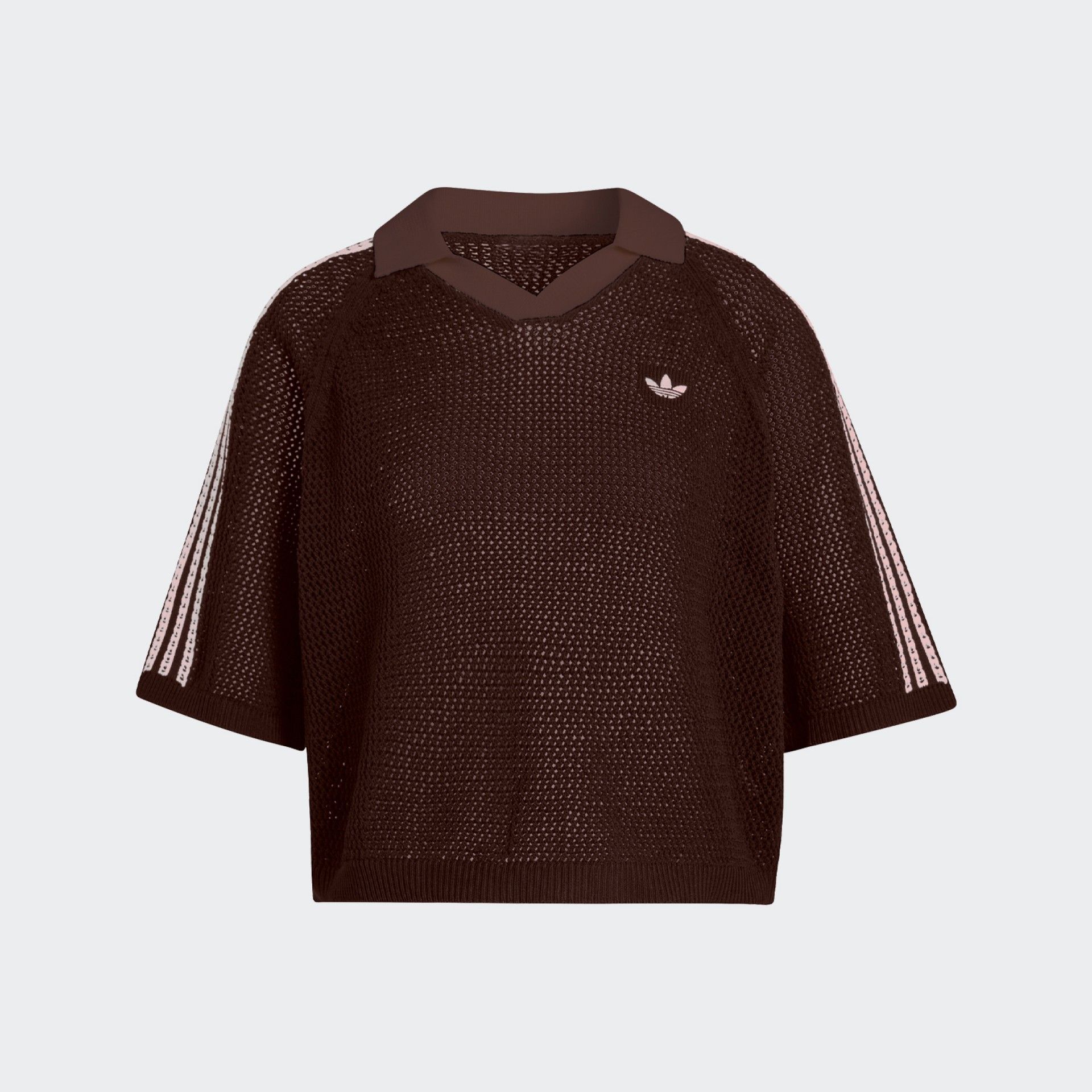Adidas Crochet Polo Shirt