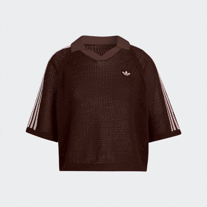Adidas Crochet Polo Shirt