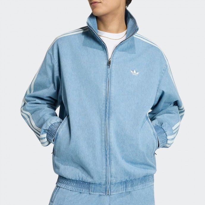 Adidas Firebird denim jacket