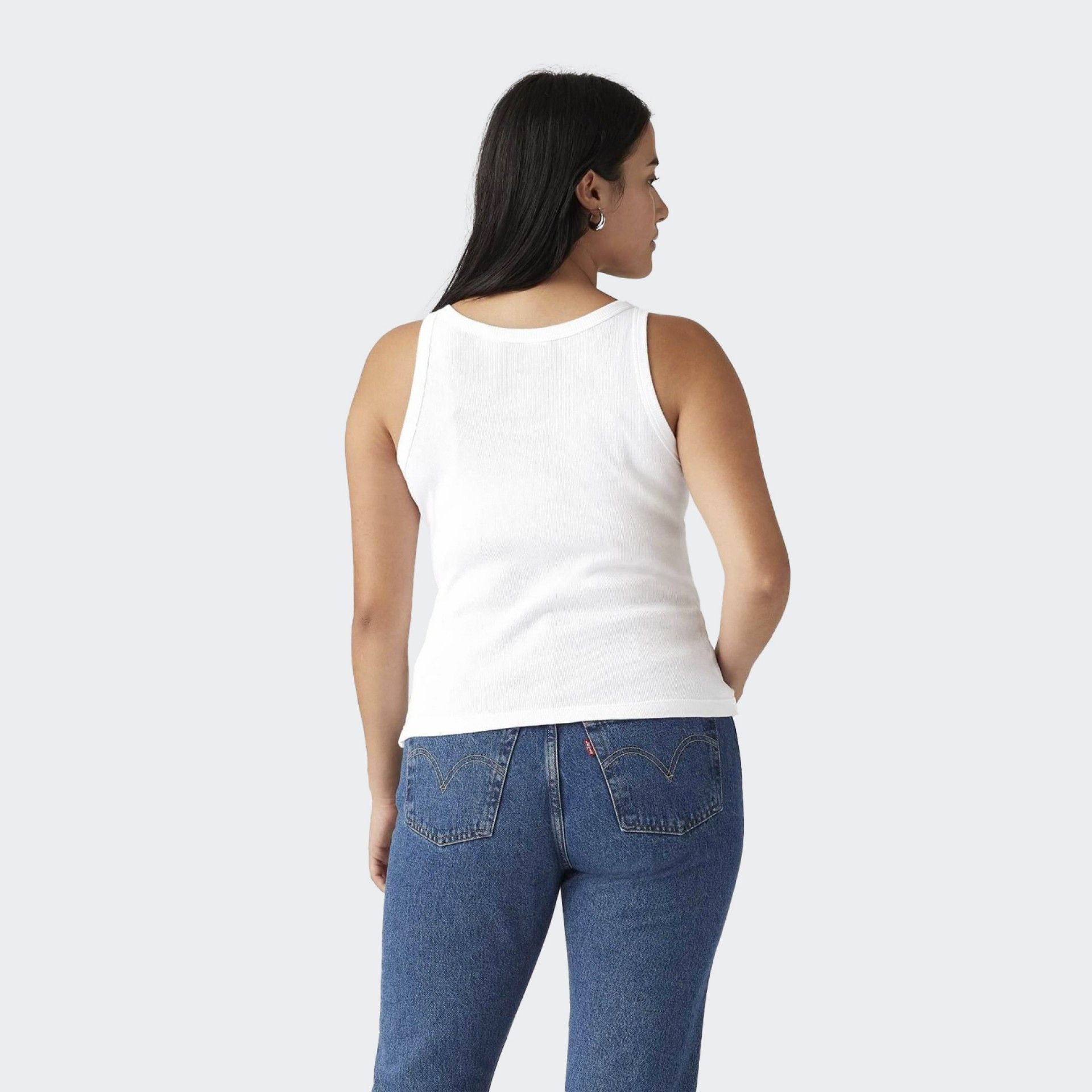 Levis Essential Racer Tank Caviar Tank Top