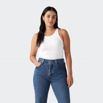 Levis Essential Racer Tank Caviar Tank Top