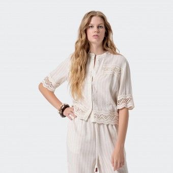 Camisa de Linho Fracomina