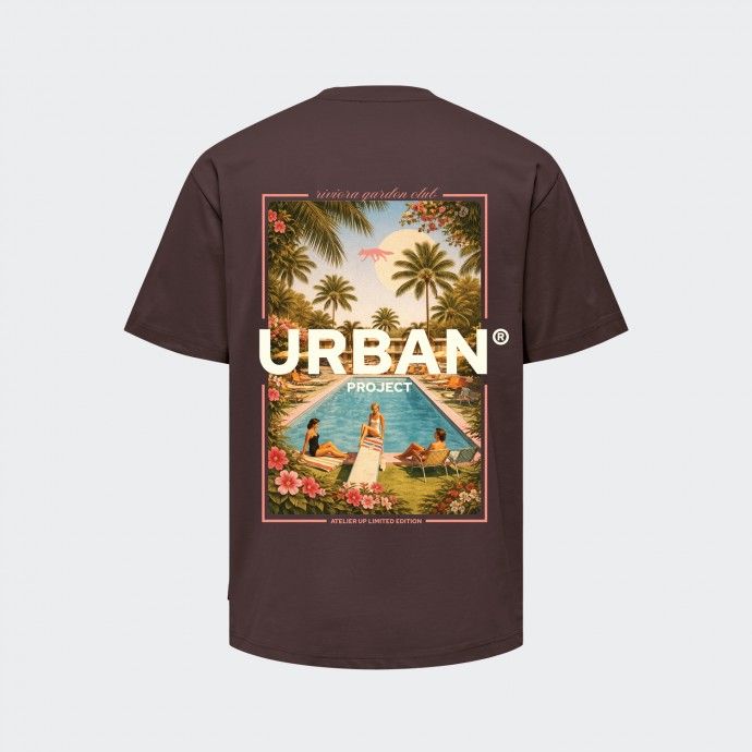 T-shirt Urban Project Riviera Oversized