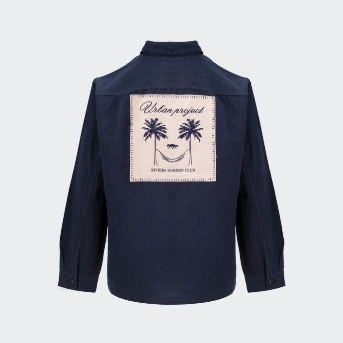 Sobrecamisa Urban Project Riviera Garden Club