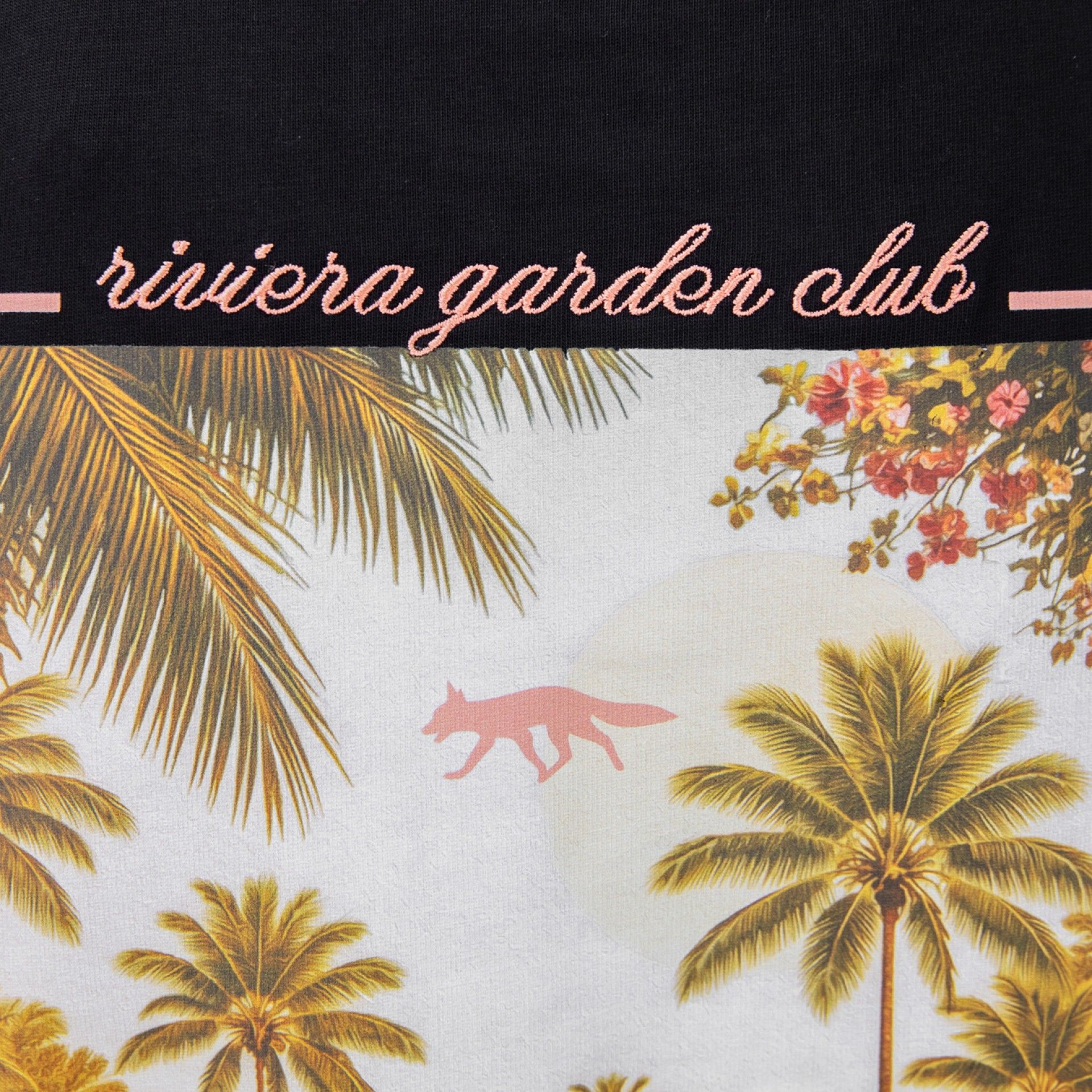 T-shirt Urban Project Riviera Garden Club