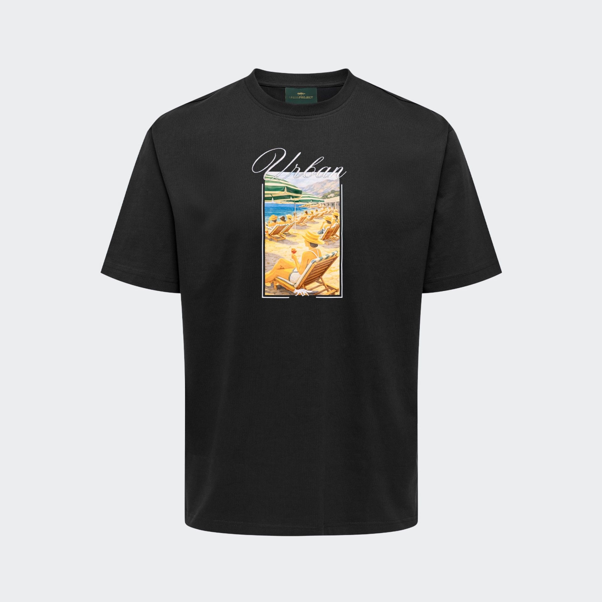 T-shirt Urban Project Riviera Garden Club