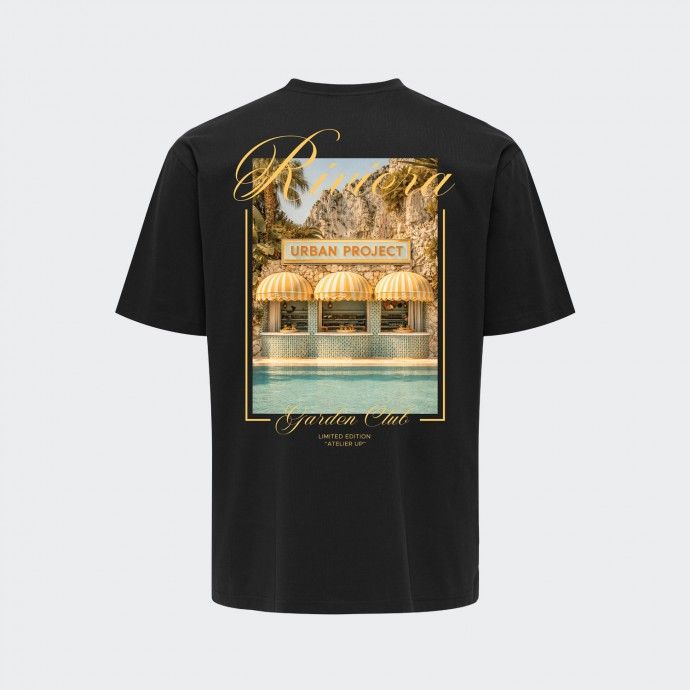 T-shirt Urban Project Riviera Garden Club