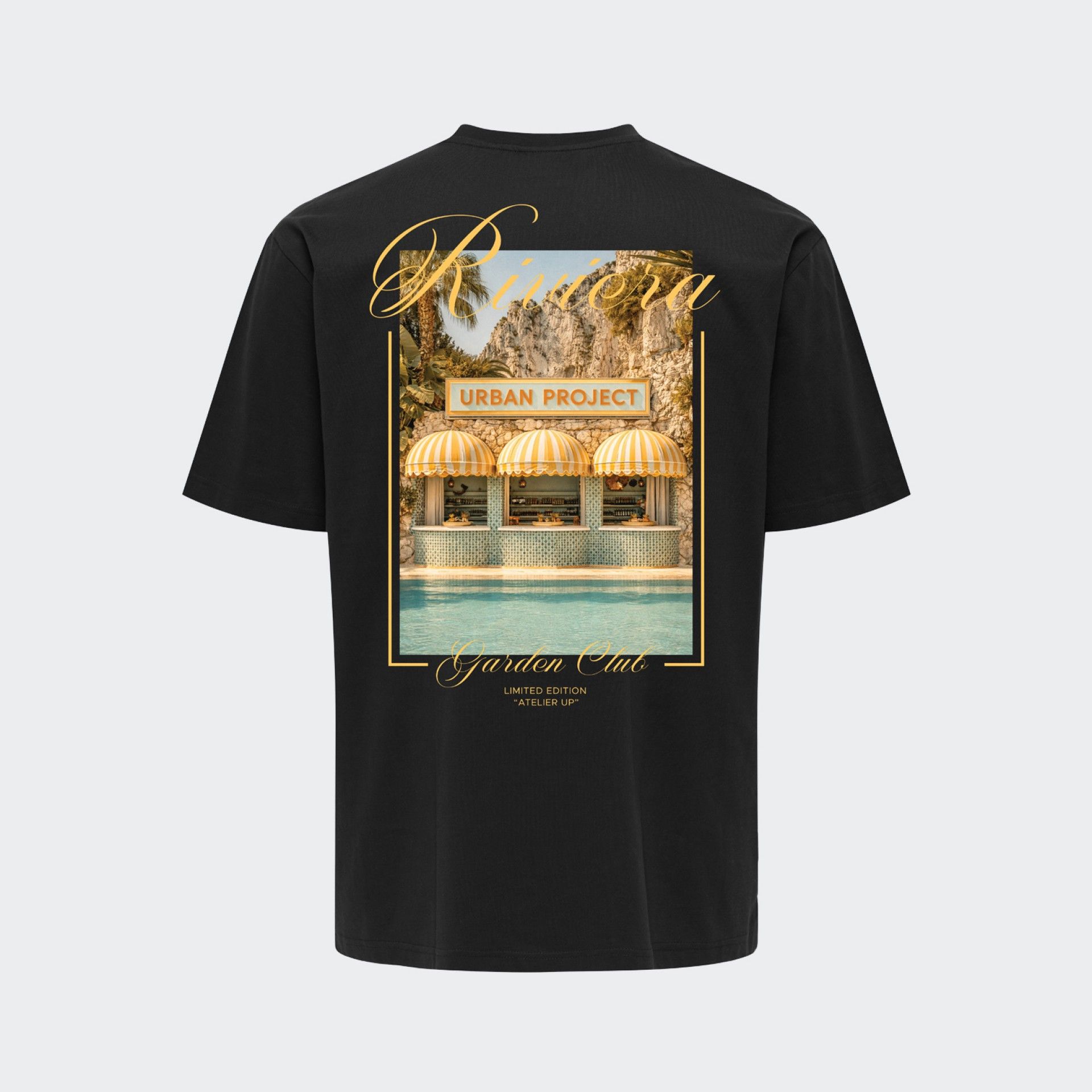 T-shirt Urban Project Riviera Garden Club