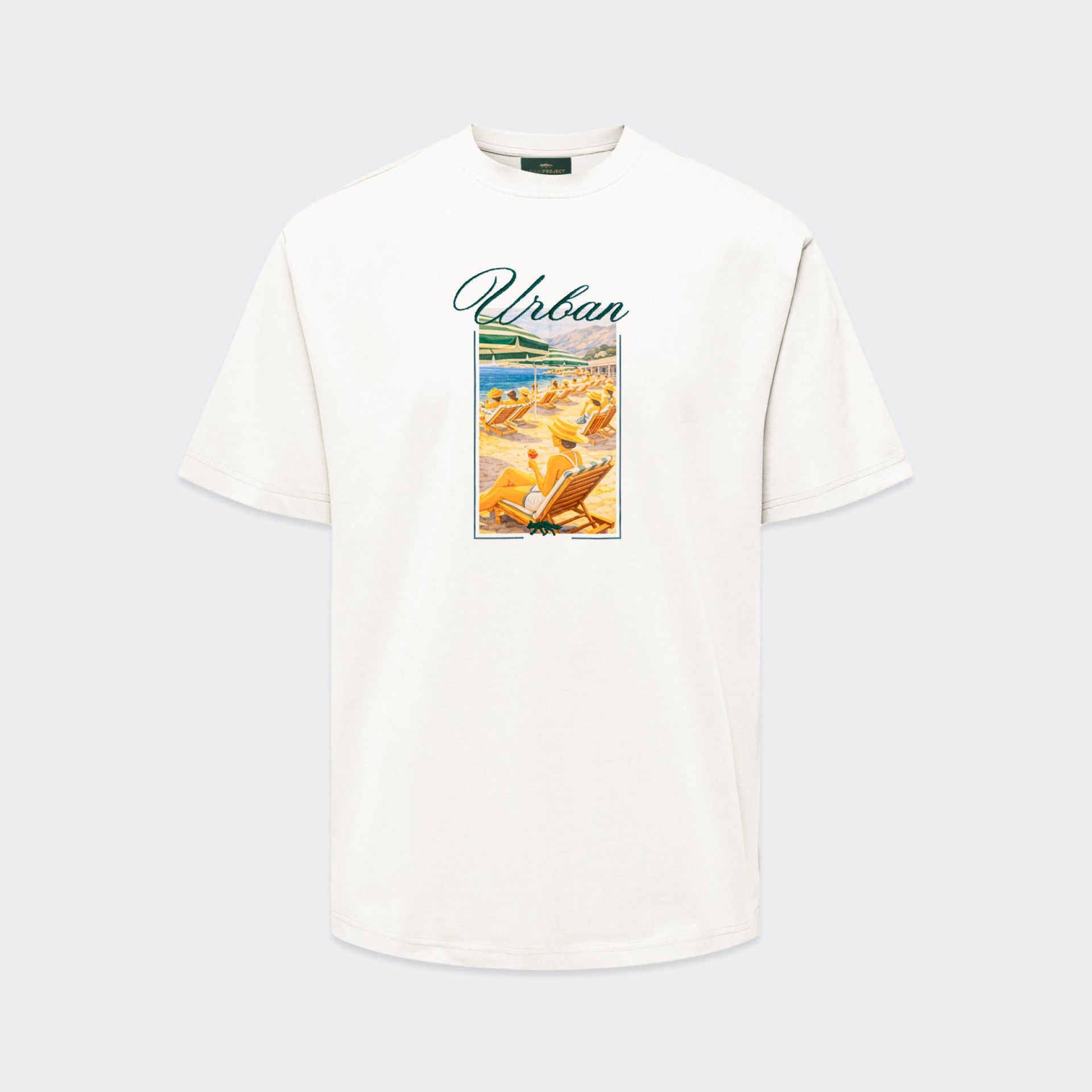 T-shirt Urban Project Riviera Garden Club