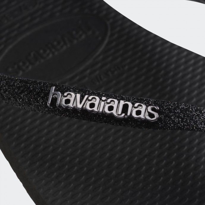 Chausson Havaianas Slim Glitter II Noir