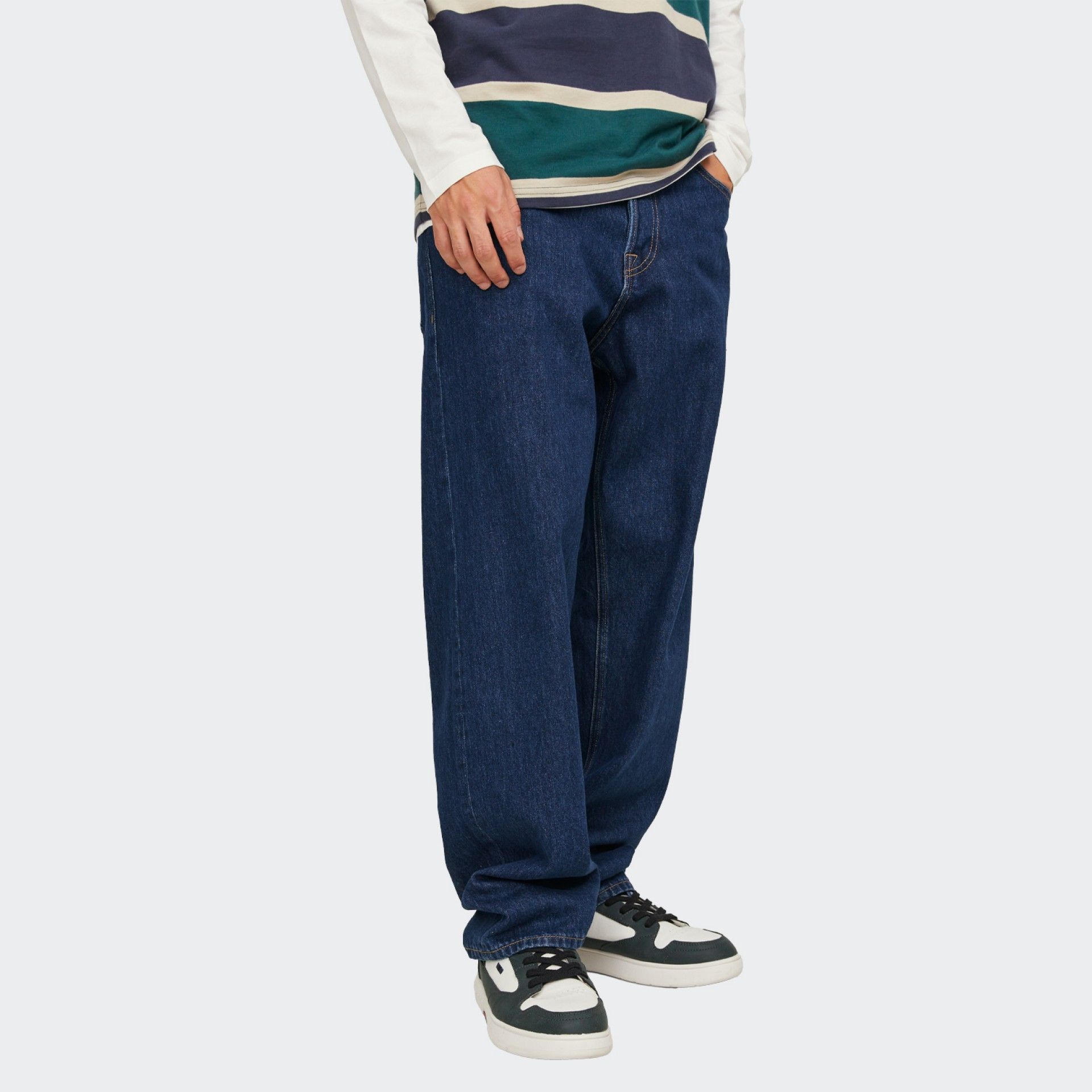Calças de Ganga Jack & Jones Erkek Eddie 924 Loose Fit