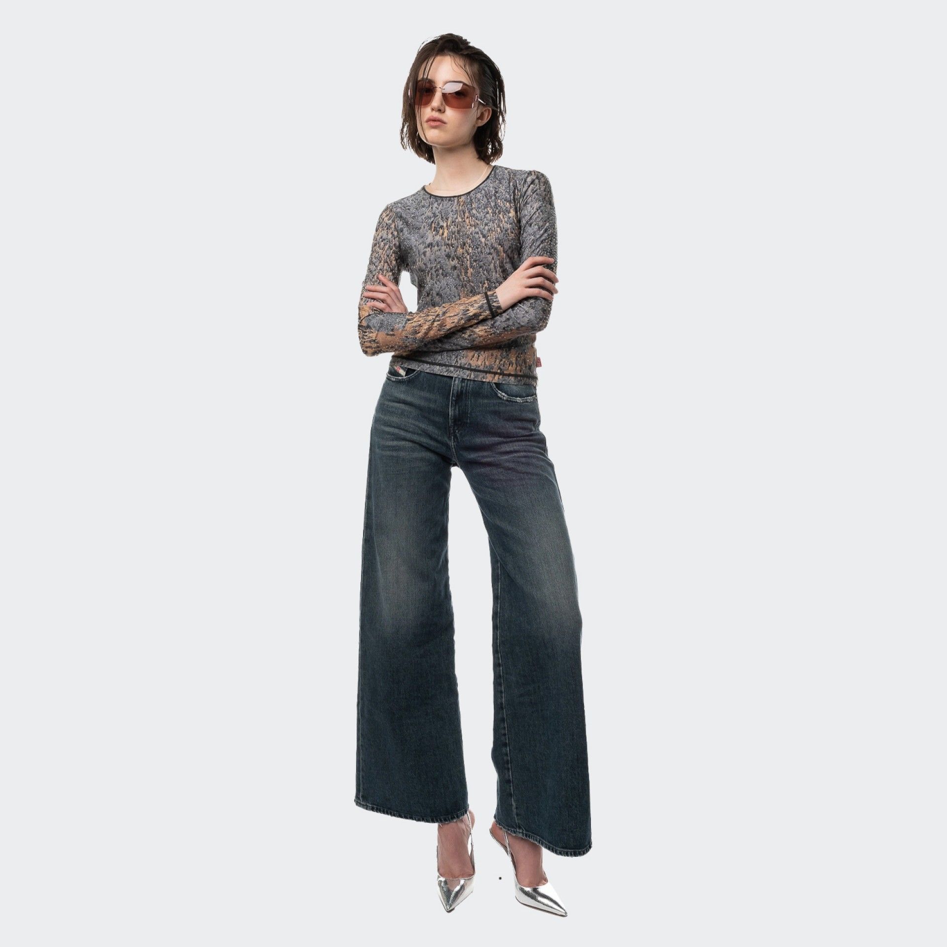 Pantalon en jean Diesel 1978 D-Akemi