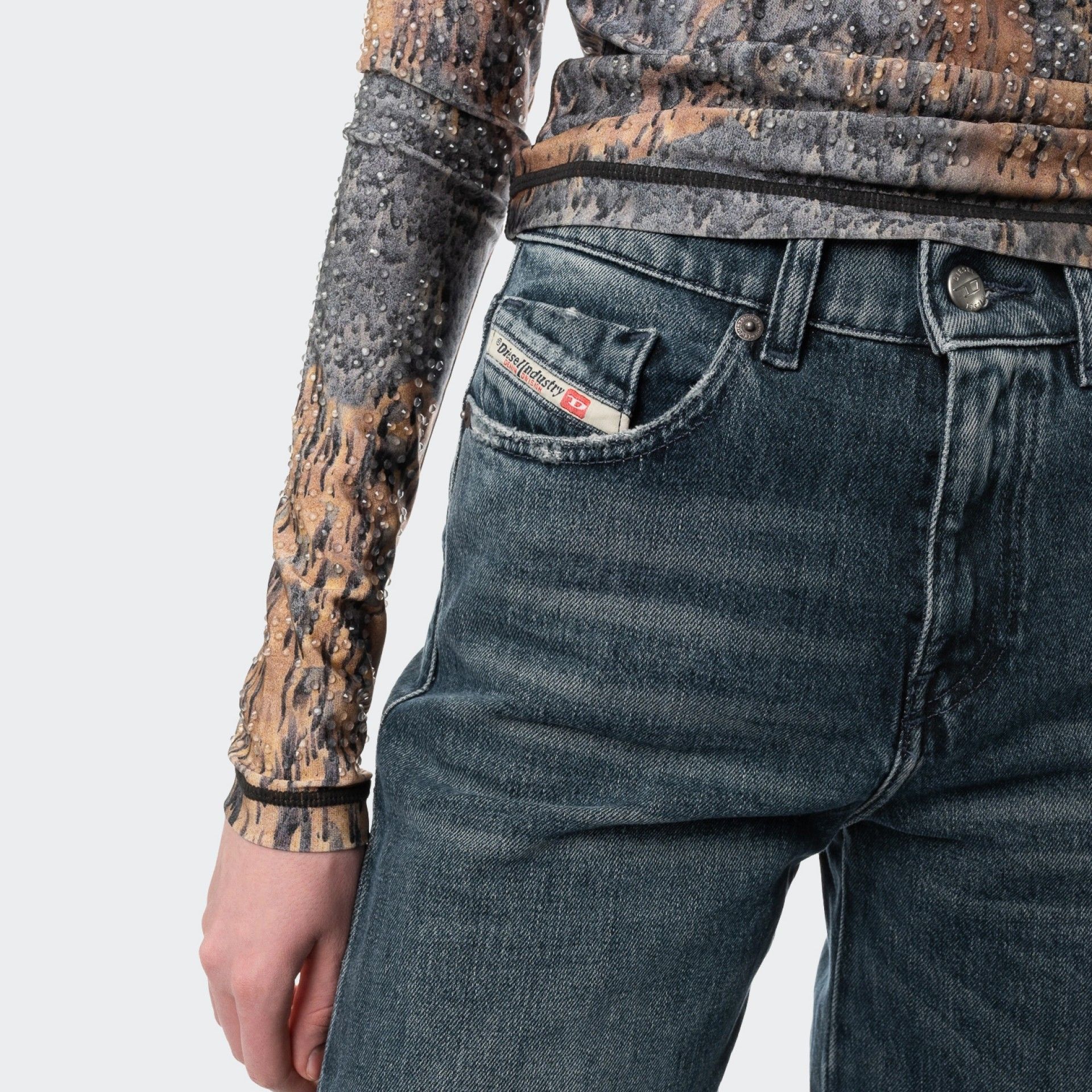 Pantalon en jean Diesel 1978 D-Akemi