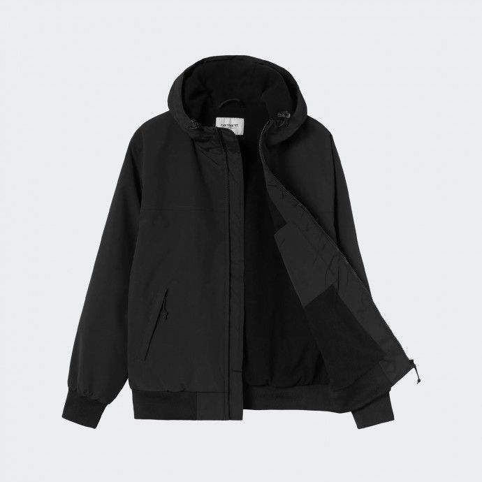 Chaqueta Carhartt WIP Hooded Sail Negra