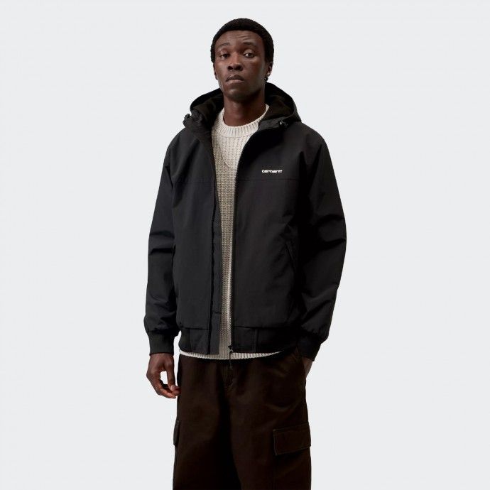 Chaqueta Carhartt WIP Hooded Sail Negra