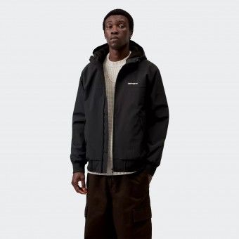 Carhartt WIP Hooded Sail Jacket Black