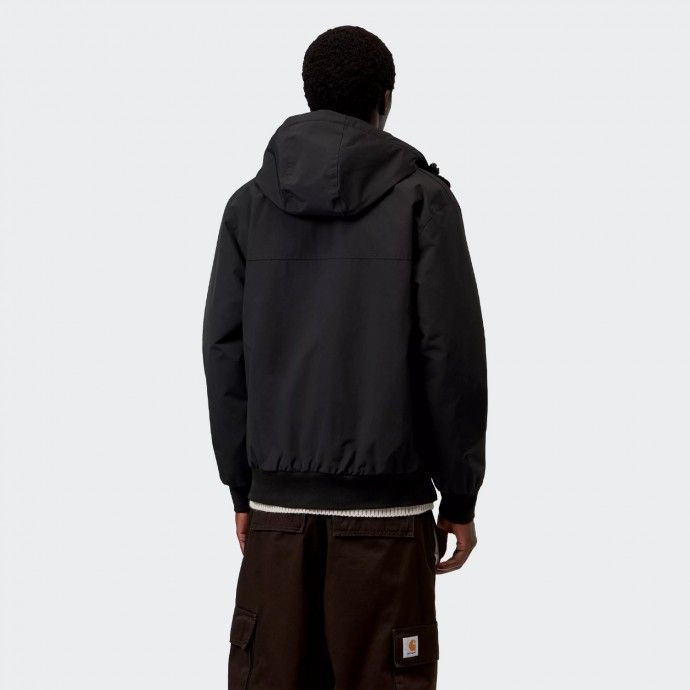 Chaqueta Carhartt WIP Hooded Sail Negra