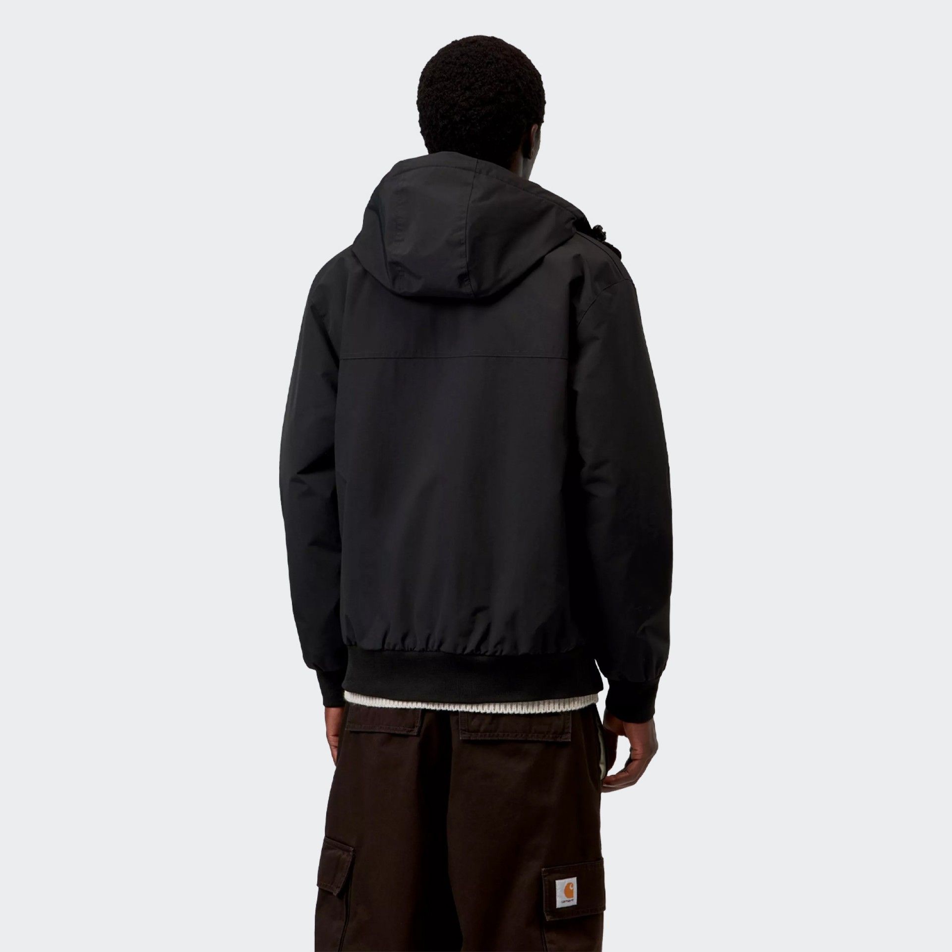 Chaqueta Carhartt WIP Hooded Sail Negra