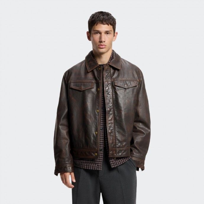 Blus�o em Pele Hugo