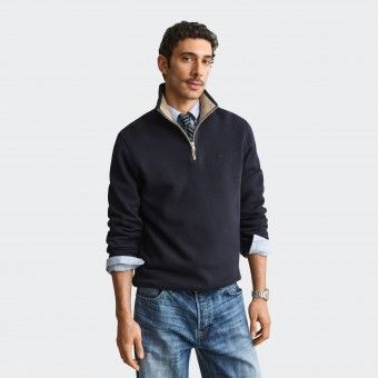 Gant jumper with half-zip Gant jumper with half-zip