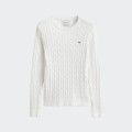 Suéter de punto trenzado con cuello redondo de Gant Suéter de punto trenzado con cuello redondo de Gant